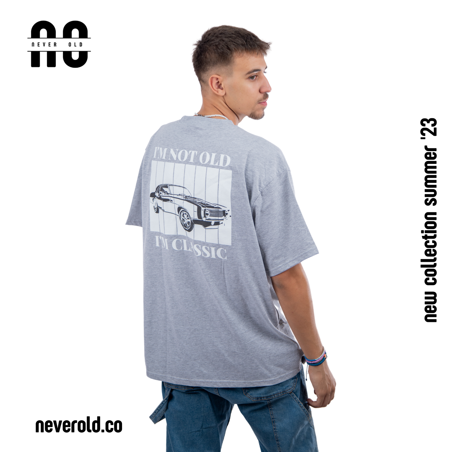 I’m not old I’m classic T-shirt -Lavender Gray