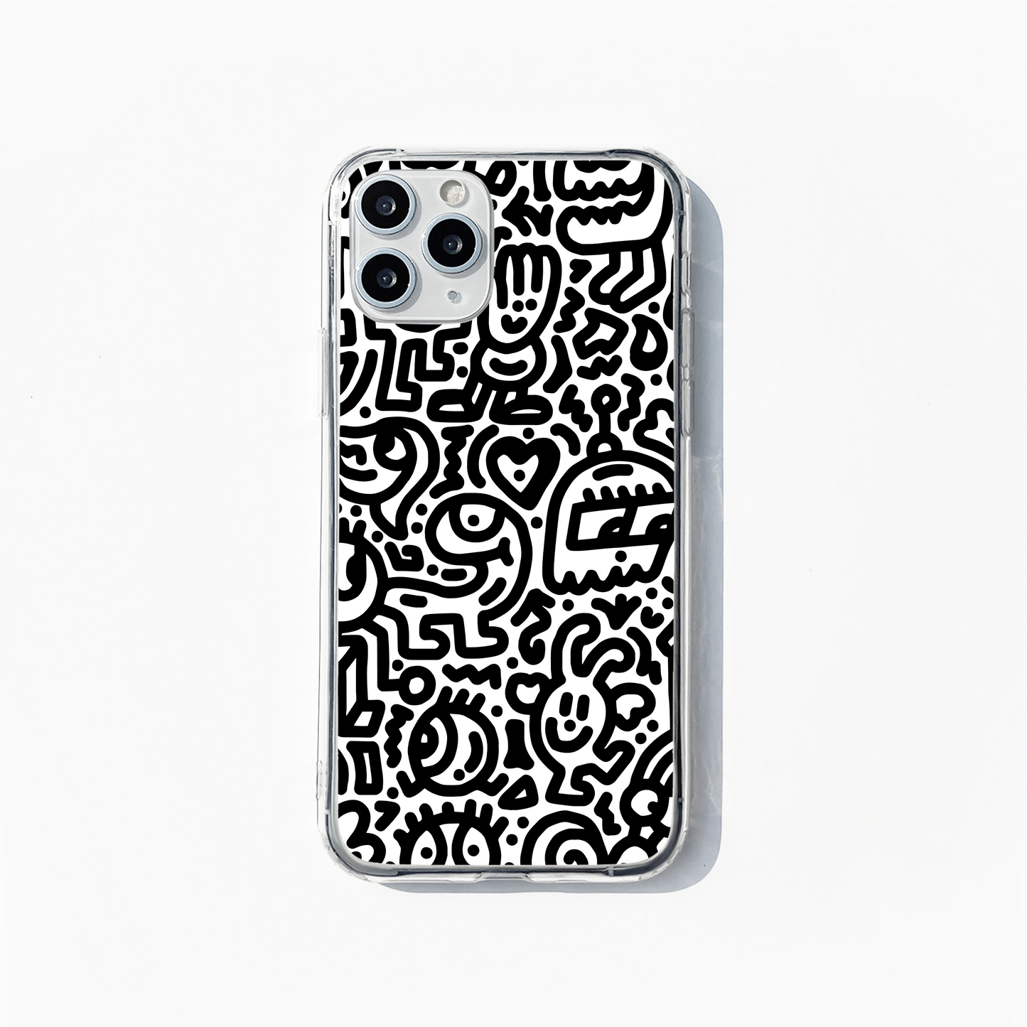 PATTERN 1 Phone case - Black